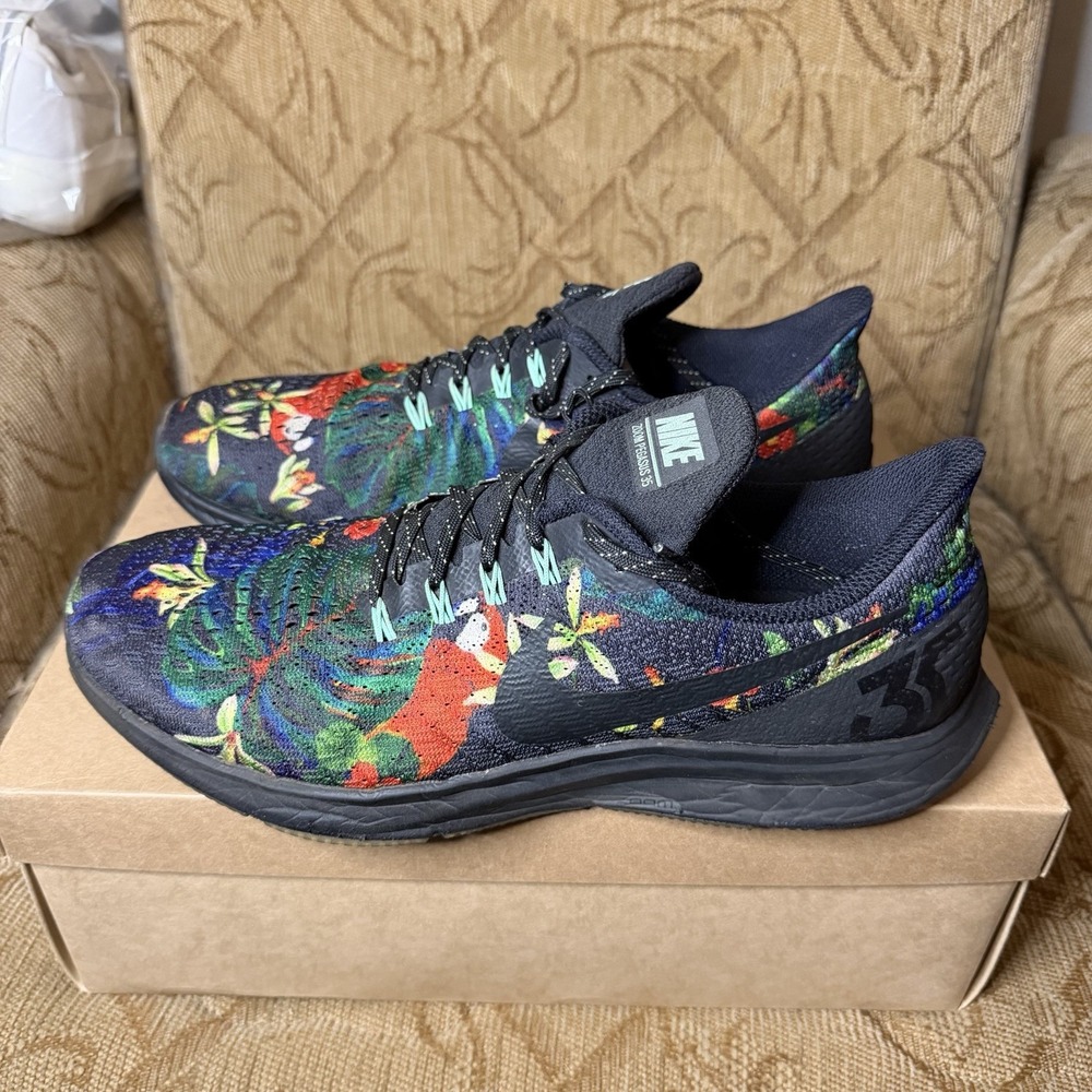 Nike Air‎ Zoom Pegasus 35 GPX Floral AV3252-001 Men's Shoes US 11.5
